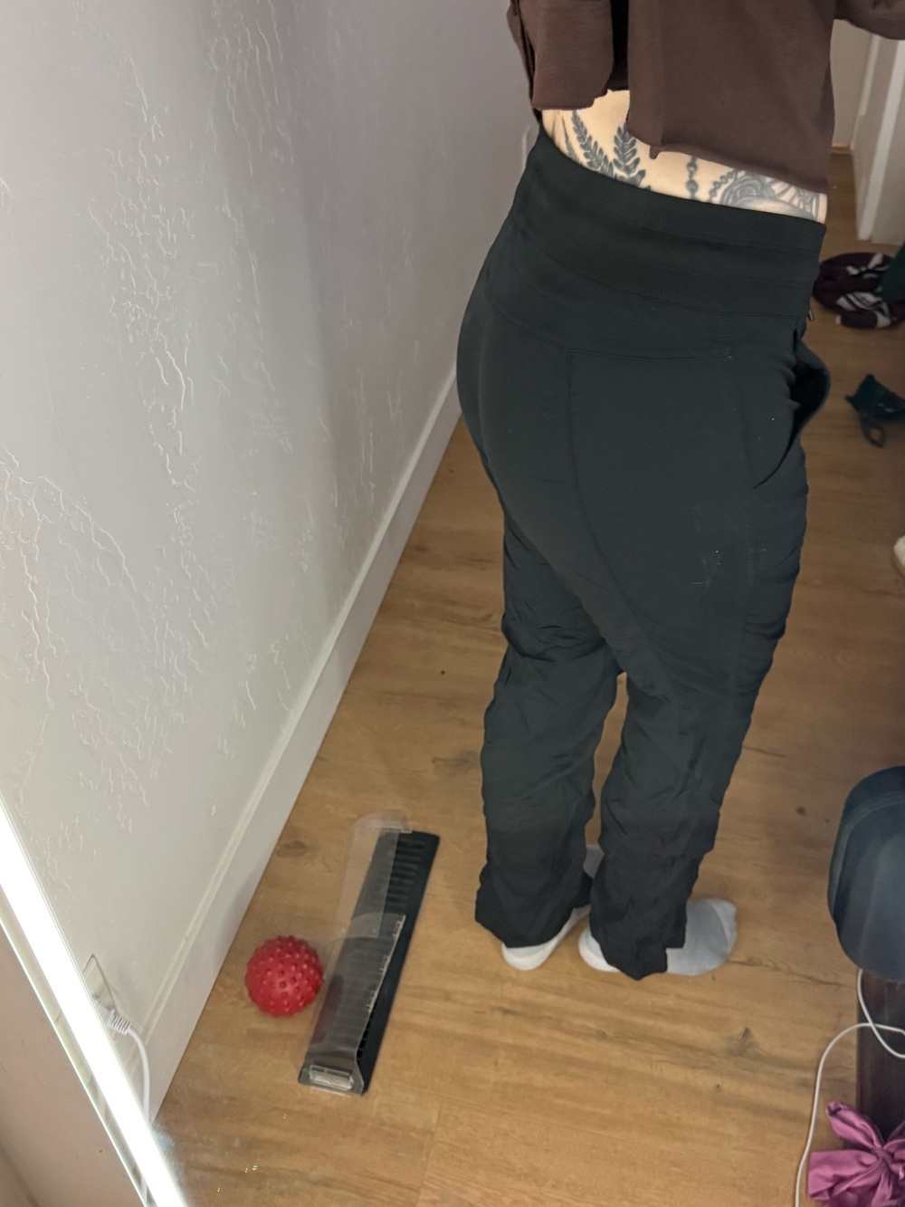 The North Face Women's Black Straight-Leg Outdoor Pants